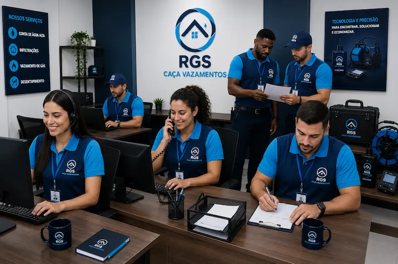 Equipe RGS Caça Vazamentos